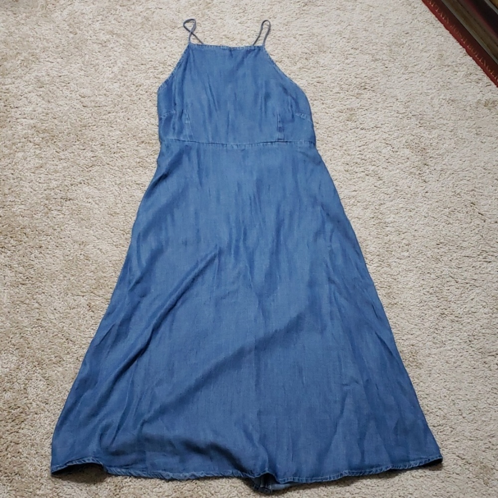 NWT Small Lovestitch Backless Jean Dress